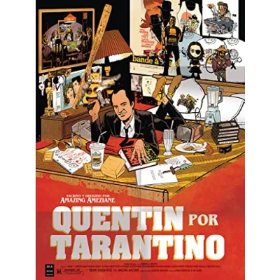 Imagen de Quentin por Tarantino: la novela gráfica inspirada en vida de Tarantino (NOVELA GRAFICA)