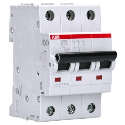 Imagen de ABB S203 B32 Instalación de fusible para caja fusibles (32A)