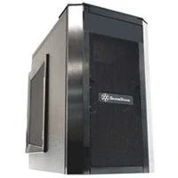 Imagen de Silverstone SG03B F Mini Tower Negro Caja de Ordenador (Mini Tower, PC, Aluminio, Acero Inoxidable, Negro, Micro ATX, 200 mm)