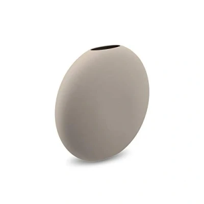 Imagen de Cooee Design Jarrón Pastille de cerámica en Color Arena, Hecho a Mano, diámetro: 20 cm, Altura: 19 HI 028 25 SA