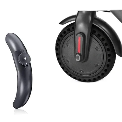 Imagen de MotuTech Guardabarros delantero para Xiaomi M365 / Pro 1S Essential Pro2 Mi 3 Patinete eléctrico Mudguard Ala pieza de repuesto accesorio (negro)