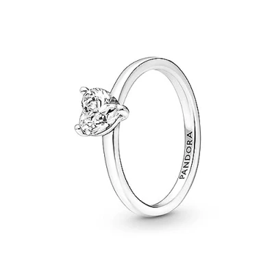 Imagen de Charm colgante doble Pandora 781020C01 Corazones