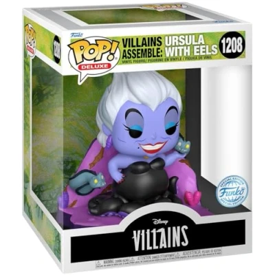 Imagen de Funko Pop! Deluxe: Disney Villains Assemble: Ursula with Eels (Assemble) (Special Edition) #1208 Vinyl Figure