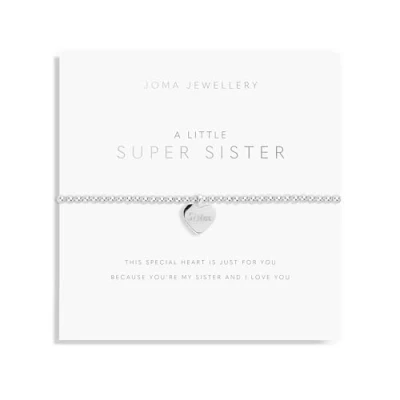 Imagen de Pulsera «A little Super Sister» («Una súperhermana pequeña»), de la marca Joma Jewellery
