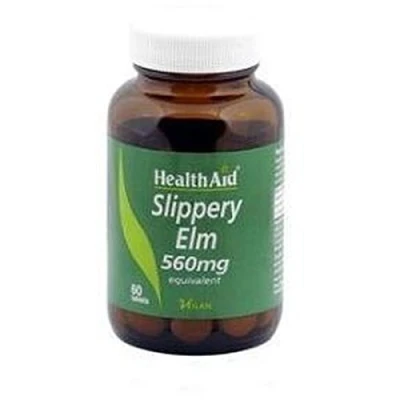 Imagen de Olmo Americano (Slippery Elm) 60 comprimidos de Health Aid
