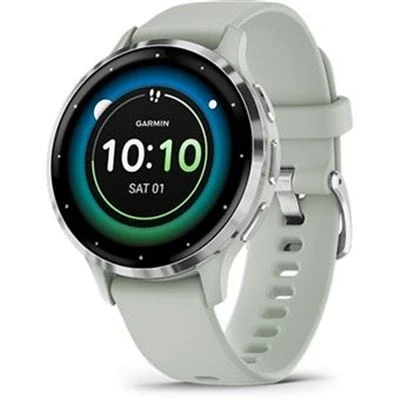 Imagen de Garmin Venu 3S, Smartwatch Premium con GPS, AMOLED, Funciones avanzadas de Salud y Forma física, más 30 Aplicaciones Deportivas, 10 días autonomía, Verde