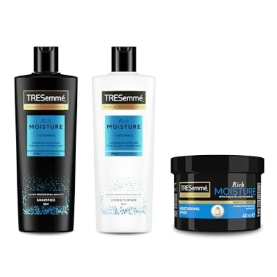 Imagen de Tresemmé Rich Moisture Regime bundle (Shampoo 400 ml &amp; Conditioner Rinse Off ml)