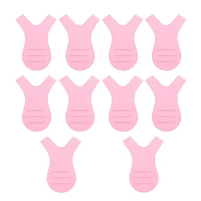 Imagen de Libeauty Herramienta de elevación pestañas, cepillo en Y, 5 unidades, reutilizable, kit levantamiento pestañas para permanente profesional y peinado
