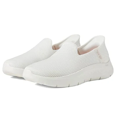 Imagen de Skechers Women&#039;s Hands Free Slip ins Go Walk Flex Relish, Zapatillas Mujer, Crema, 35 EU Ancho