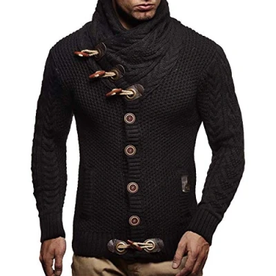 Imagen de Leif Nelson Chaqueta de punto, Hombre, Talla: Large, Schwarz