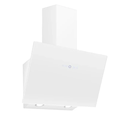 Imagen de SNDOAS Campana Extractora 60cm, 700 m3/h Campanas Extractoras Cocina Silenciosa, 9 Velocidades de Potencia, Dos Modos Ventilación, Función Apagado Retardada, Vidrio Blanco