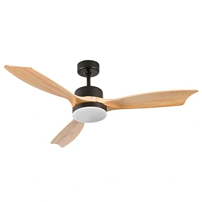 Imagen de Ventilador de techo con luz 3 aspas dayron
