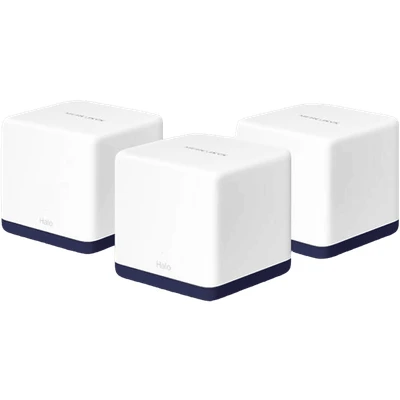 Imagen de Sistema WiFi Mesh Mercusys HALO H50G (3 PACK), 1.9 Gbit/s, Doble banda, MU MIMO, Blanco