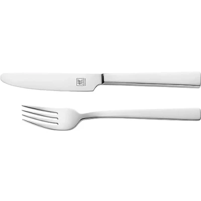 Imagen de Zwilling Cena Cubertería de Postre (2 Piezas, Acero Inoxidable), Color Plateado