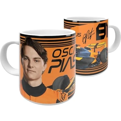 Imagen de PARTISAN Oscar Piastri F1 Taza de cerámica, 325 ml