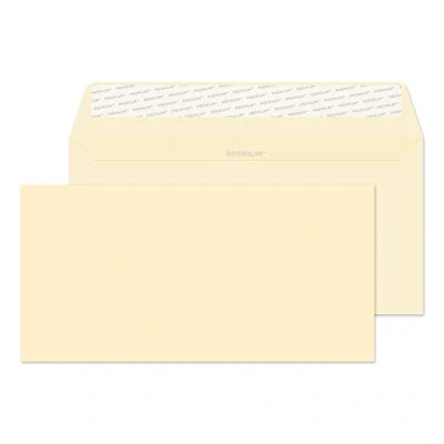Imagen de Premium Business Peel and Seal DL 110x220mm 120gsm Wove Wallet Cream (Pack of 25)