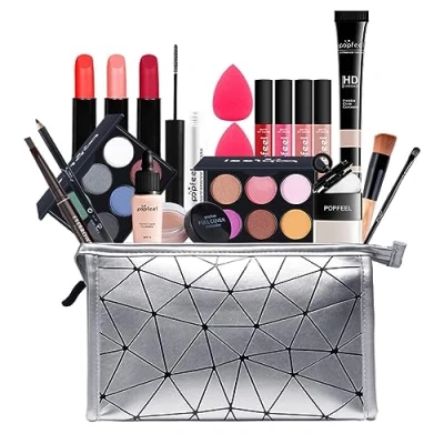 Imagen de Fantasyday 20 Pcs Set Di Trucchi Kit Bellezza Cosmetici Per Occhi, Viso E Labbra