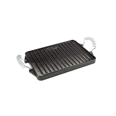 Imagen de Garcima Plancha Hierro Fundido Esmaltada Rectangular 21 x 27 cm.