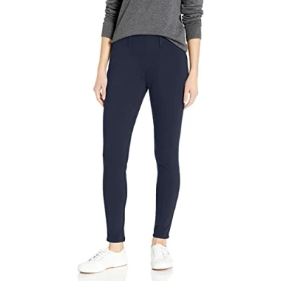 Imagen de Amazon Essentials Jeggings de Punto sin Cierre (Disponibles en Tallas Grandes) Mujer, Azul Marino, L