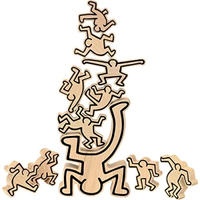 Imagen de VILAC Jeu d&#039;équilibre Keith Haring Juegos de Habilidad, Multicolor (9217)