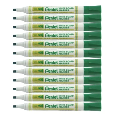 Imagen de Pentel Whiteboard Marker Rotulador para pizarra con trazo grueso, verde