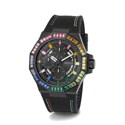 Imagen de Guess Energy Cronógrafo, Hombre, Talla: One Size, Black