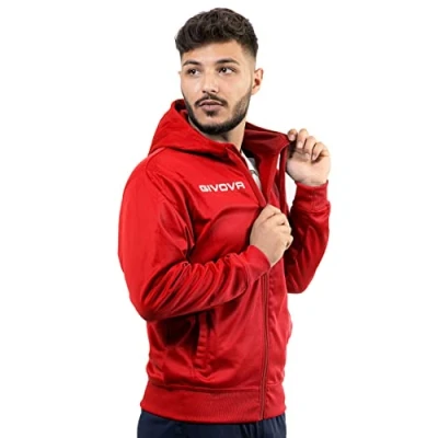 Imagen de Sudadera con capucha y cremallera Givova 500