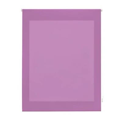 Imagen de Uniestor Liso Estor enrollable translúcido Morado, 160 x 175 cm (Ancho por Alto). Tamaño de la Tela 157 170 cm. Estores para ventanas