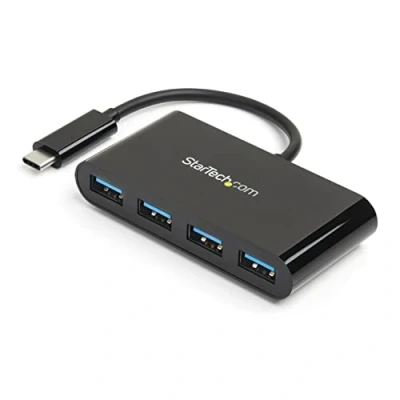 Imagen de Startech.com Concentrador Usb c De 4 Puertos Alimentado Por Bus a 4x 3