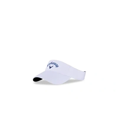 Imagen de Callaway Visera estándar de metal líquido para hombre, blanco/Deep Colbalt