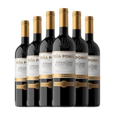 Imagen de Bodegas Bilbaínas Viña Pomal Centenario Tempranillo Rioja Crianza 75 cl Vino tinto (Caja de 6 Botellas cl)