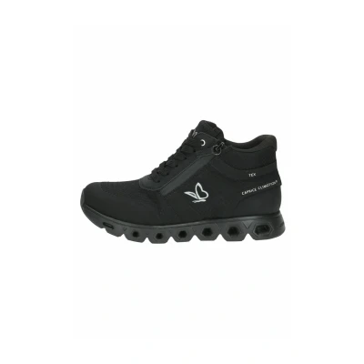 Imagen de CAPRICE Botas Planas de Encaje para Mujer 9 25221 43, Cortas al Tobillo, Black Blk Sole, 40 EU