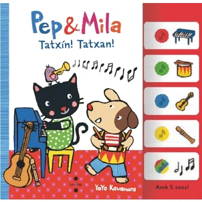 Imagen de Pep &amp; Mila Tatxin! Tatxan! Yayo Kawamura (autor)