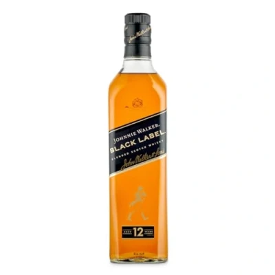 Imagen de Johnnie Walker Black label, Whisky escocés blended 12 años, 700 ml