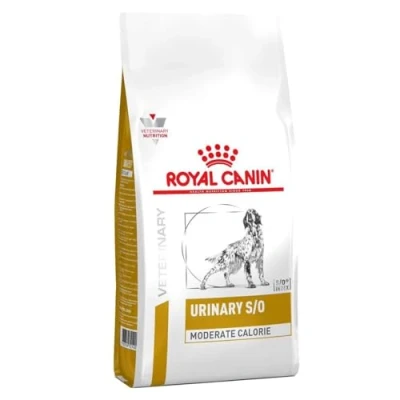 Imagen de Royal Canin Urinary S/O Moderate Calorie 1,5 kg Alimento completo dietético para perros Puede ayudar a disolver los cálculos de estruvita Contenido calórico moderado