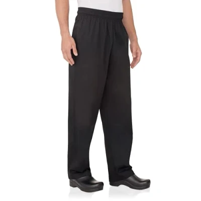Imagen de Chef obras NBBP Basic Baggy pantalones de chef, negro, 000 XS