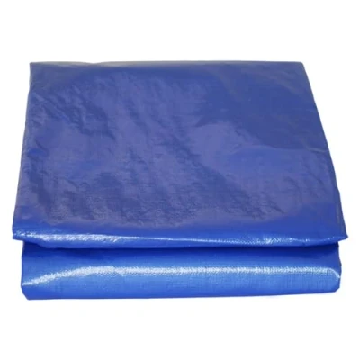 Imagen de Lona para piscina rectangular 8x14 m TECPLAST PO155RD con Red de drenaje Cobertor Impermeable