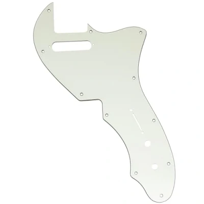 Imagen de Musiclily Pro 11 Agujeros Golpeador para Guitarra Eléctrica Fender 69 Tele Thinline Style, 3 Capas Aged White