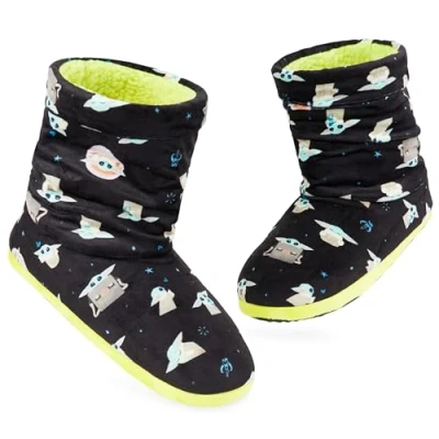 Imagen de Disney Zapatillas Mujer Casa Pantuflas Mujer, Andar Por Talla 34 41 Regalos Chica Navidad (Multicolor Baby Yoda, 40 41)