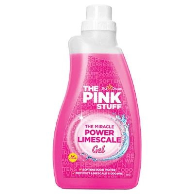 Imagen de The Pink Stuff Miracle Power Gel de cal para lavadora, 1 l, protege, limpia y evita la acumulación