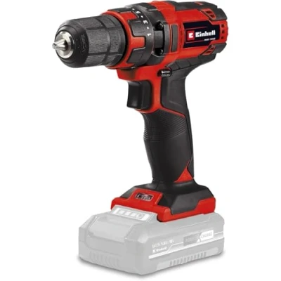 Imagen de Einhell TC CD 18/35 Taladro / destornillador inalámbrico Li Solo Power X Change (iones de litio, atenuador electrónico, iluminación LED, sin batería ni cargador) Rojo, Negro