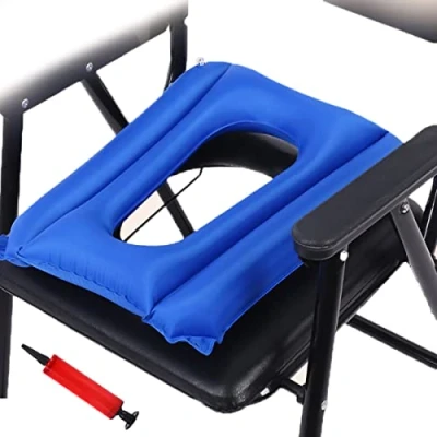 Imagen de cojín Inflable para Asiento de Inodoro Silla Ruedas enfermería antiescaras Accesorios cálido Invierno postrado en Cama Ancianos