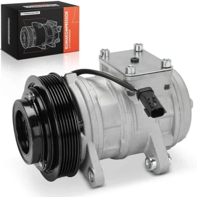 Imagen de Frankberg Compresor de Aire acondicionado Compatible con Grand Cherokee II WJ WG 4.7L Gasolina 1999 2005 Sustituir# 55115907AB