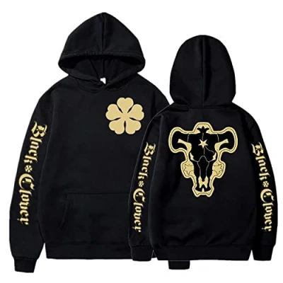 Imagen de xhomeshop Anime Black Clover Sudadera con Capucha Asta Cosplay Disfraz Yami Sukehiro Pullover Hombres Mujeres Ropa Casual