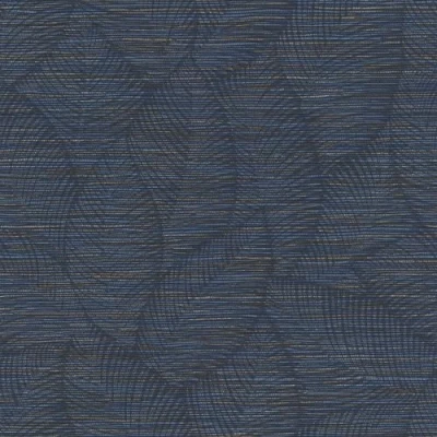 Imagen de Rasch Papel pintado 866803 no tejido con hojas en azul oscuro de la colección Symphony 10,05 m x 0,53 (largo ancho)