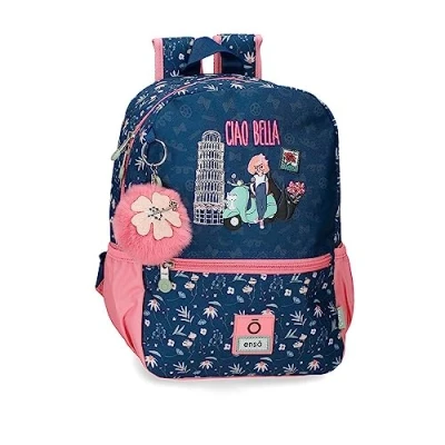 Imagen de Enso Ciao Bella Mochila Adaptable Azul 25x32x12 cms Poliéster 9,6L