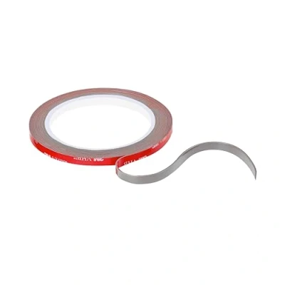 Imagen de Dpm tapes VHB Cinta adhesiva de doble cara universal extra fuerte espuma acrílica, resistente al agua y altas temperaturas, indoor/outdoor, decoraciones, tiras LED, coches 5 mm x 3m