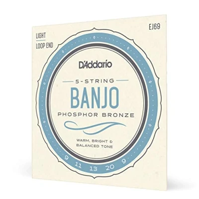 Imagen de D&#039;addario Phosphor Bronze Wound Banjo Strings