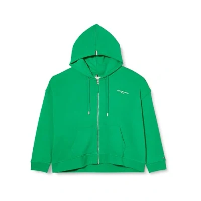 Imagen de Tommy Hilfiger Mujer Hoodie con Cremallera 1985, Verde (Olympic Green), 48