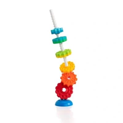 Imagen de Fat Brain SpinAgain Spinning Toy, Stacking Toy for Babies, Colourful Development the First Ever Twirling Educational Girls and Boys 12 Months Older